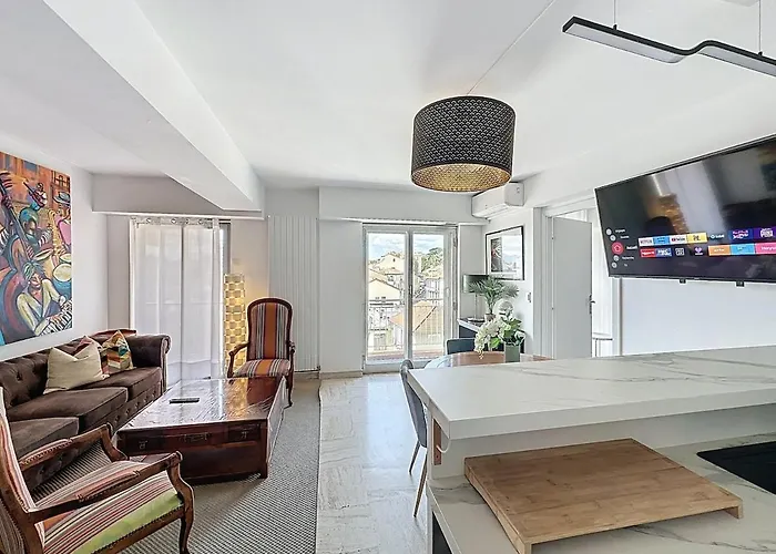 Διαμέρισμα 69m2, Balcon Vue Mer, 2 Salles De Bain *