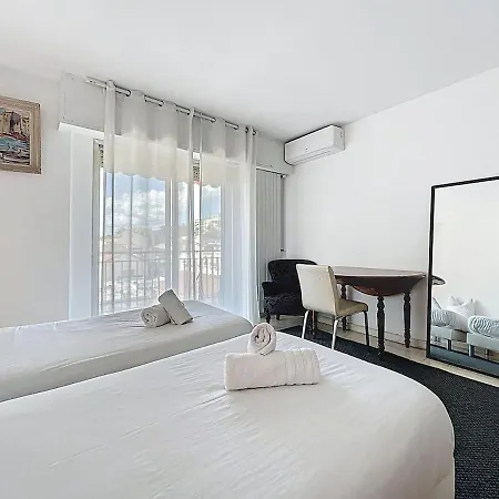 Apartment 69m2, Balcon Vue Mer, 2 Salles De Bain Cannes